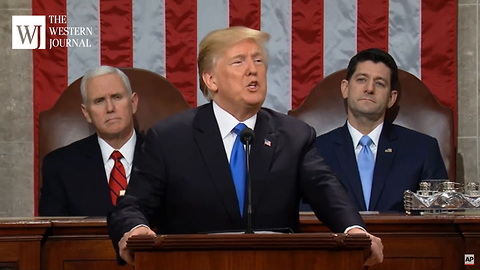 Watch: This May Have Been The Best Line From President Trump's State Of The Union