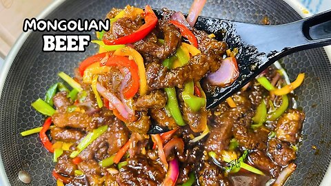 The Best Mongolian Beef | It Taste Just like Take-Out