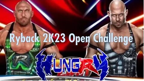 RYBACK Vs Ruffles Man Main Event WWE 2K23