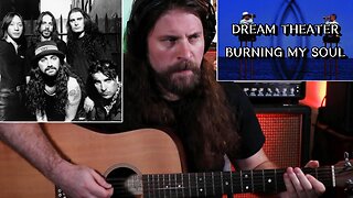 Dream Theater - Burning My Soul (Guitar Cover) [Romanova PLAYS: Falling Into Infinity]