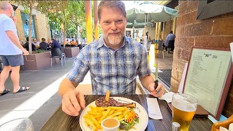 I Eat The Most Expensive Steak at the Breakfast Creek Hotel