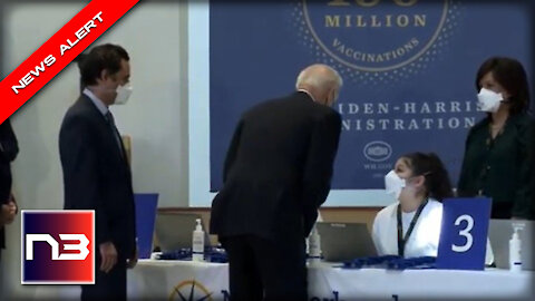 CREEPY! Joe Biden BREAKS His Own Rules to Whisper in Lady’s Ear