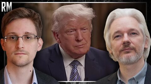 Trump On Why He Didn't Pardon Assange & Snowden