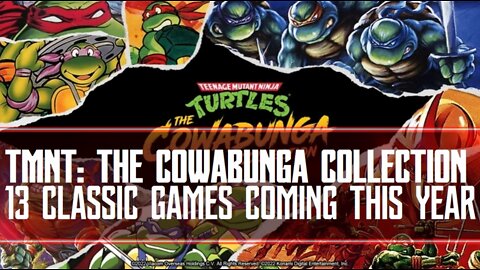 TMNT: The Cowabunga Collection Announced