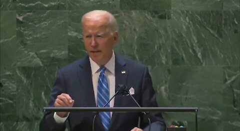 Biden CONFUSES the United Nations with the United States