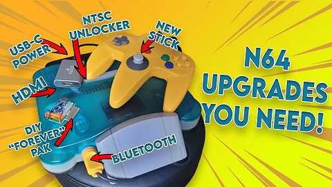 Turn These Upgrades into Accessories?! Use Them On EVERY N64!