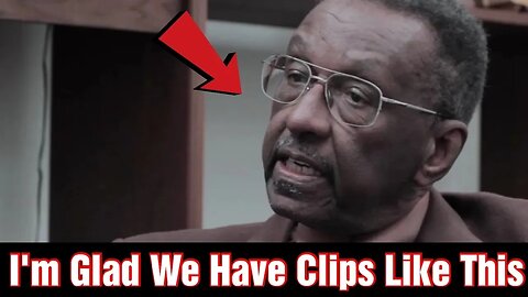 We Have A Generation To Save! | Walter Williams Tells The Uncomfortable Truth