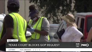 Votes left in drive through drop box