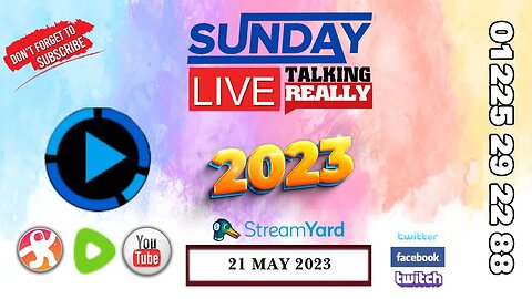 2023 Talking Really Sunday Live (21 May)