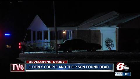 Elderly couple, son found dead in Hamilton County home on Christmas Day