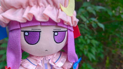 Patchouli goes outside!