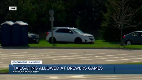 Tailgating resumes at American Family Field