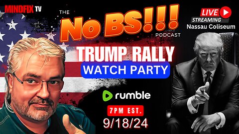 🛑 LIVE Trump Rally "WATCH PARTY" 7PM EST / Nassau Coliseum