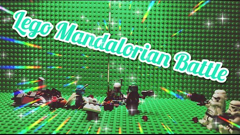 LEGO Mandolorian battle