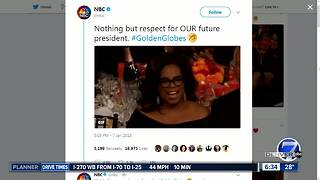 Oprah 2020 trending after Golden Globe speech