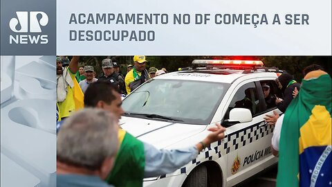 Polícia Militar chega em acampamento no DF; Schelp e Capez analisam