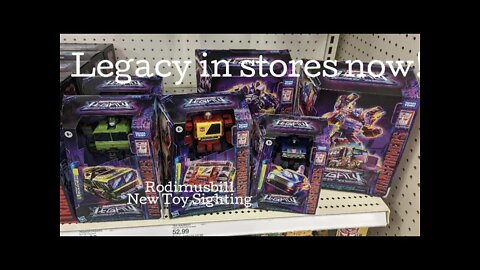 Transformers Legacy figures hitting stores now at Target! *Rodimusbill New Toy Sighting"