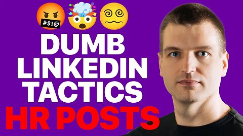 Dumb LinkedIn Tactics: Posting job seeker content as a business