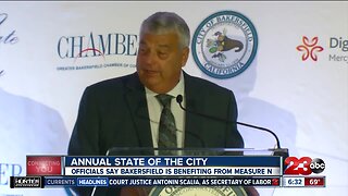 The city of Bakersfield in "excellent shape" according to outgoing city manager