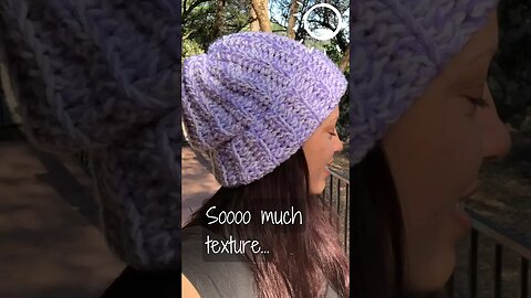 Stylish and Slouchy: HDC Back Loop Only Crochet Beanie Tutorial | Join me for Crochet Fun!