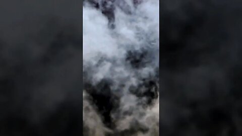 solar observation - mysterious object in the clouds