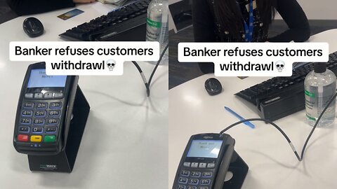 Bank Teller Refuses to Let Customer Withdraw $3K of His Own Money 😳