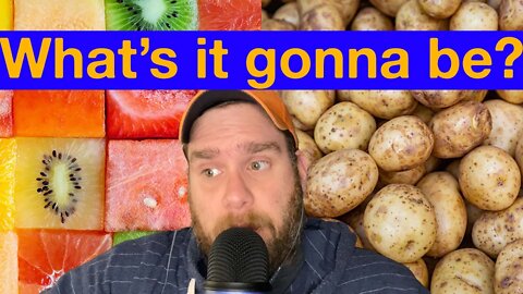 Possibly doing 100% Raw VEGAN 1 time a WEEK? Potato RESET | Lucky Market | Lake Erie | VLOG