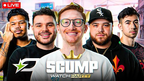 🔴LIVE - SCUMP WATCH PARTY!! - OpTic TEXAS VS VEGAS LEGION!! CDL Major 4 Week 1