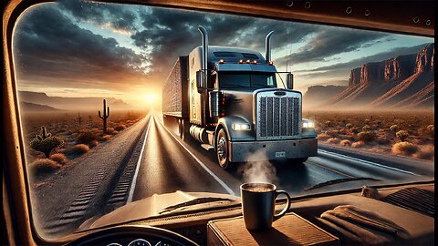 Morning Coffee, Tunes, and Cross-Country Haulin’ | Adventure Joe Trucking!