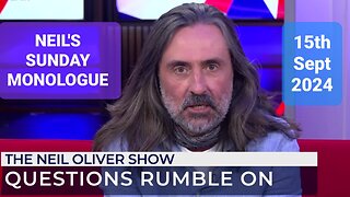 Neil Oliver's Sunday Monologue - 15th September 2024.