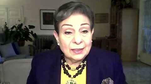 Keynote Dr. Hanan Ashrawi: Changed policies since Trump & new hope for Palestine's future.