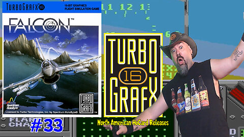 TURBOGRAFX 16 - North American HuCard Releases #33 - "Falcon"