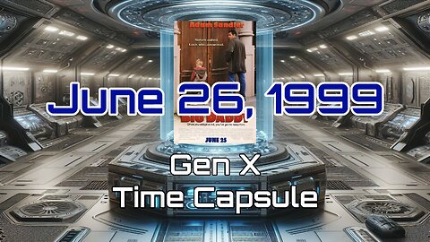 June 26th 1999 Gen X Time Capsule