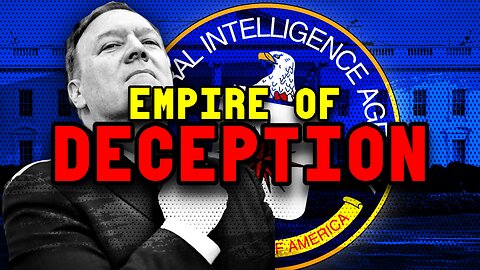 Former director of CIA, Mike Pompeo: "We lie, we cheat, we steal. We have entire training courses!"