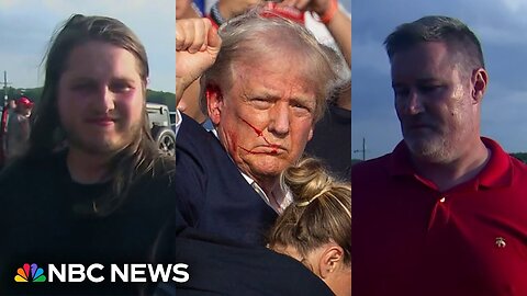 Watch Now!!!: Trump assassination attempt detailed by eyewitnesses | NBC News NOW