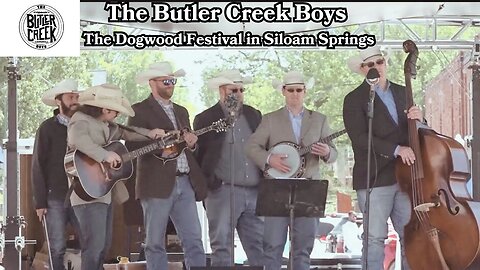 Butler Creek Boys Concert at the 48th Annual Siloam Springs Dogwood Festival