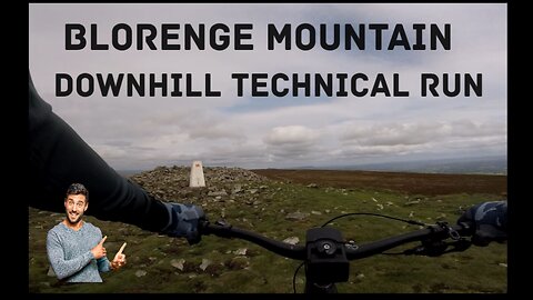 Blorenge Mountain Downhill - Trig Point to cattle grid - 05 10 23