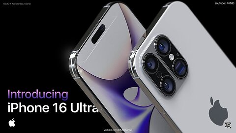 Introducing iPhone 16 Pro MAX Trailer!