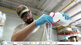 Clearwater’s Big Storm Brewing starts making hand sanitizer to keep staff employed