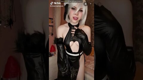 Rate the Girls: Best 2B Nier Automata Gamergirl TikTok Cosplay Challenge #1d 👩‍🦳 (Anime)