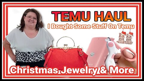 Temu Haul | Great Temu Finds | Christmas, Jewelry, Cat Supplies And More!