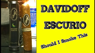 60 SECOND CIGAR REVIEW - Davidoff Escurio - Should I Smoke This