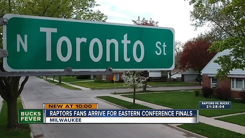 Raptors fan begin to invade Milwaukee for Game 1 of the Eastern Conference Finals