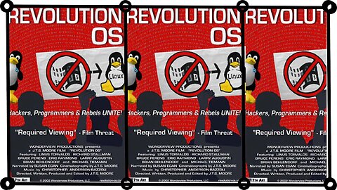 Revolution OS - O Filme #linux #filme