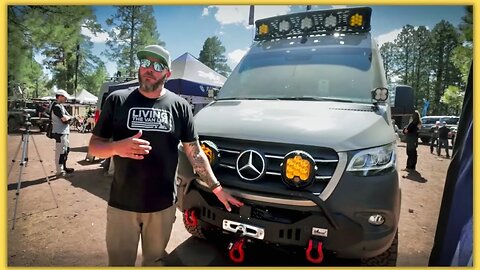 This Van SURVIVED THE ARCTIC & THEN SOME! Living The Van Life Chad DeRosa Sprinter Van Tour