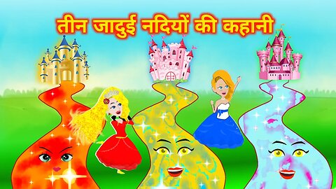 Jadui Nadi नदी के जादुई तीन नेकलेस | Cartoon Video | Moral Kahaniya | Hindi Kahaniya