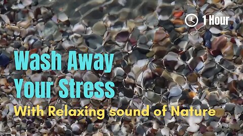 Nature Sounds Relaxing music/Water flow sound I Best healing music Stress relief music running water