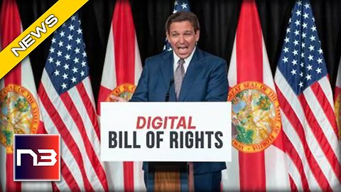 Gov Ron DeSantis Crushes Big Tech With New 'Bill Of Rights'