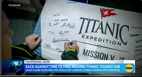 FOLLOWUP | Titanic Expedition Mission V, James Cameron (Missing, submarine P2/5)