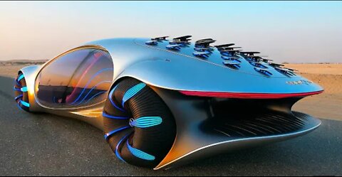 MERCEDES AVTR --- WORLD'S COOLEST CONCEPT CAR